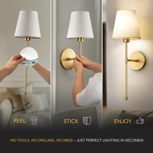 LW™ WIRELESS WALL SCONCES
