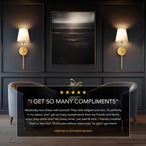 LW™ WIRELESS WALL SCONCES